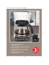 Kompernass KH 01 COFFEE MACHINE WITH TIMER Bedienungsanleitung