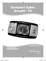 Lexibook CYBER ARCADE TV BARBIE JL2500BB Bedienungsanleitung