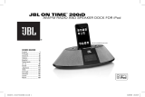 JBL ON TIME 200ID Bedienungsanleitung