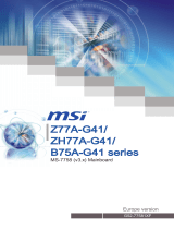 MSI ZH77A-G43 Bedienungsanleitung