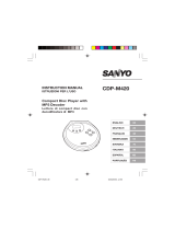 Sanyo CDP-M420 Bedienungsanleitung