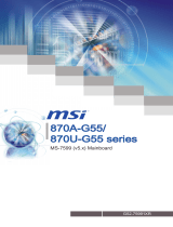 MSI 870U-G55 Bedienungsanleitung