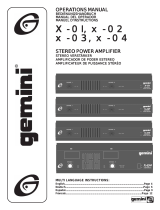 Gemini X-02 Benutzerhandbuch