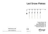 BEGLEC LED SNOW FLAKES Bedienungsanleitung