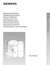 Siemens TK911NXCH/03 Bedienungsanleitung