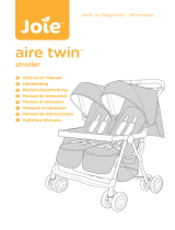 Joie Joie aire twin stroller 0712816 Bedienungsanleitung