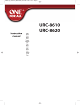 One For All URC-8610 Bedienungsanleitung