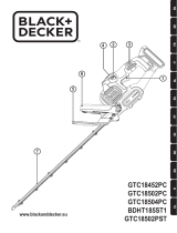 BLACK+DECKER GTC18502PST Bedienungsanleitung