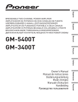 Pioneer gm 5400t Benutzerhandbuch