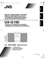 JVC UX-G100 Benutzerhandbuch