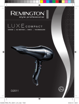 Remington Remington Luxe Compact D2011 Bedienungsanleitung