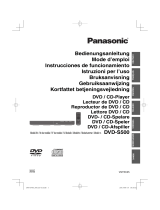 Panasonic DVDS-500EG Bedienungsanleitung