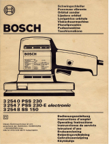 Bosch 32548 PSS 150-E Bedienungsanleitung