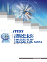 MSI MS-7623 880GMA-E45 Bedienungsanleitung