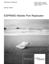 Fujitsu ESPRIMO MOBILE PORT REPLICATOR Bedienungsanleitung