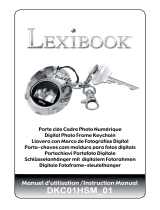 Lexibook DIGITAL PHOTO FRAME KEYCHAIN Bedienungsanleitung
