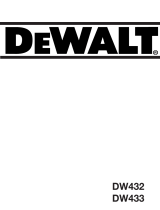 DeWalt DW433 Bedienungsanleitung