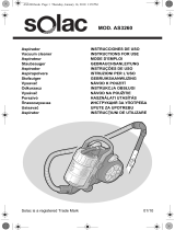 Solac AS3260 Multicyclonic Bedienungsanleitung