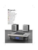 EBENCH EBENCH KH 350 DESIGN AUDIO SYSTEM AVEC LECTEUR DE CD ET RADIO NUMERIQUE Bedienungsanleitung