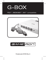 GAMERON XBOX 360 & WII Bedienungsanleitung