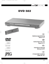 Clatronic DVD 582 Bedienungsanleitung