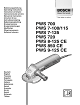 Bosch PWS 9-125 CE Bedienungsanleitung