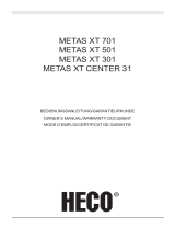 Heco METAS XT CENTER 31 Bedienungsanleitung