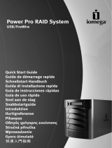 Iomega POWER PRO RAID SYSTEM FIREWIRE Bedienungsanleitung