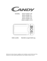 Candy CMXG 20D R Bedienungsanleitung