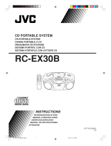 JVC RCEX30B Bedienungsanleitung
