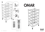 IKEA Omar wijnrek Bedienungsanleitung