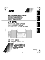 JVC UX-DM8 Bedienungsanleitung