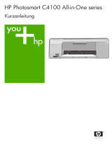HP Photosmart C4100 All-in-One Printer series Bedienungsanleitung