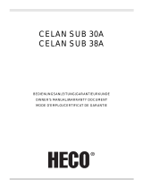 Heco CELAN SUB 38A Bedienungsanleitung