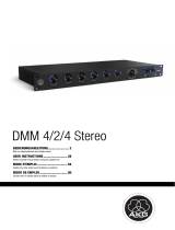 AKG DMM 4/2/4 Stereo Bedienungsanleitung