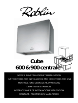ROBLIN Cube 900 Centrale Bedienungsanleitung