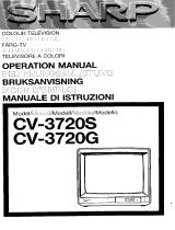 Sharp CV-3720S/G Bedienungsanleitung