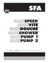 SFA SANIPUMP 1 Bedienungsanleitung
