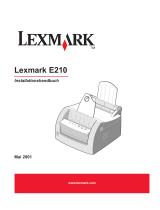 Lexmark E210 Bedienungsanleitung