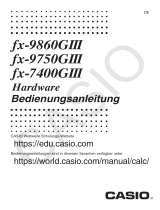 Casio fx-9750GIIIUPD Bedienungsanleitung