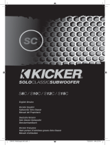Kicker 2009 Solo Classic Subwoofer Benutzerhandbuch