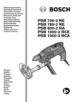 Bosch PSB 1000-2 RCE Bedienungsanleitung