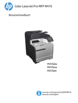 HP Color LaserJet Pro MFP M476 series Benutzerhandbuch