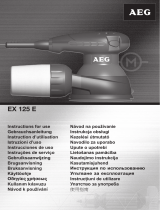 AEG EX 125 E Bedienungsanleitung