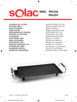 Solac PA5255 Bedienungsanleitung
