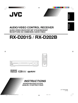 JVC RX-D202B Bedienungsanleitung