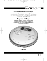 Clatronic CDP 603 Bedienungsanleitung