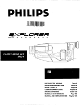 Philips CAMCORDER SET M820 Bedienungsanleitung