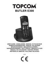Topcom Butler E300 Bedienungsanleitung