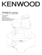 Kenwood FPM8025 Multipro sense Bedienungsanleitung